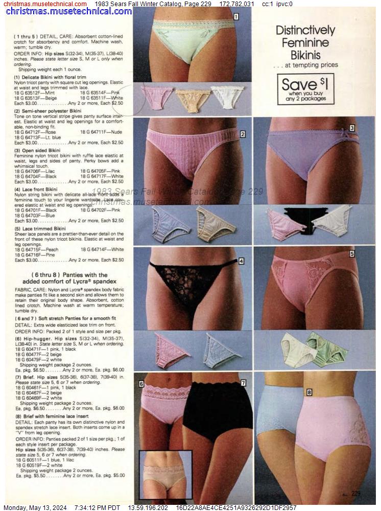 1983 Sears Fall Winter Catalog, Page 229
