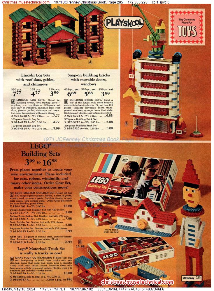 1971 JCPenney Christmas Book, Page 285
