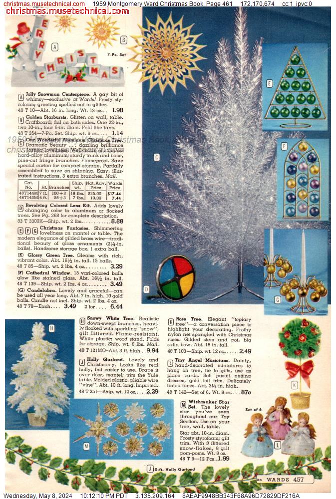 1959 Montgomery Ward Christmas Book, Page 461