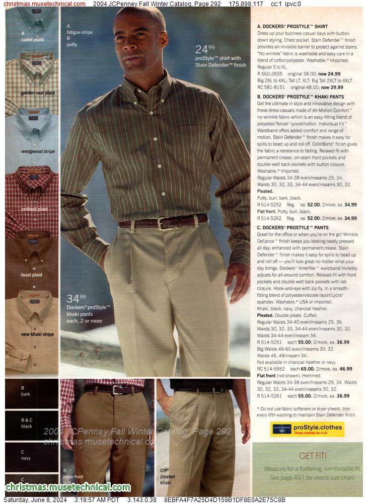 2004 JCPenney Fall Winter Catalog, Page 292