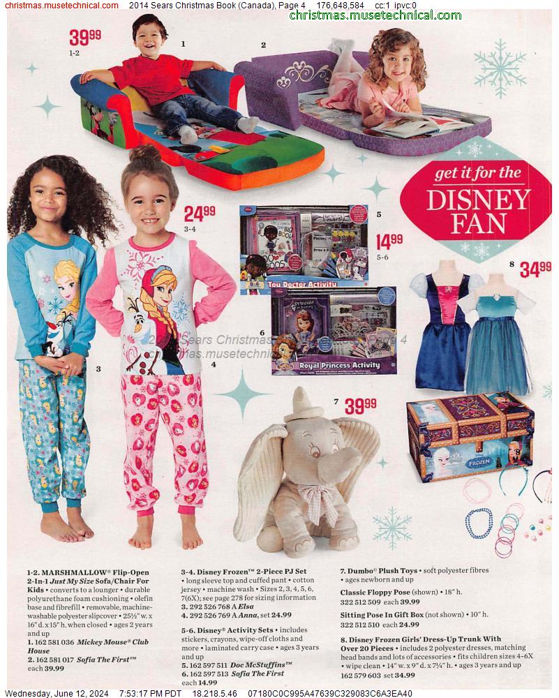 2014 Sears Christmas Book (Canada), Page 4