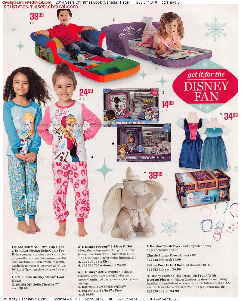 2014 Sears Christmas Book (Canada), Page 4