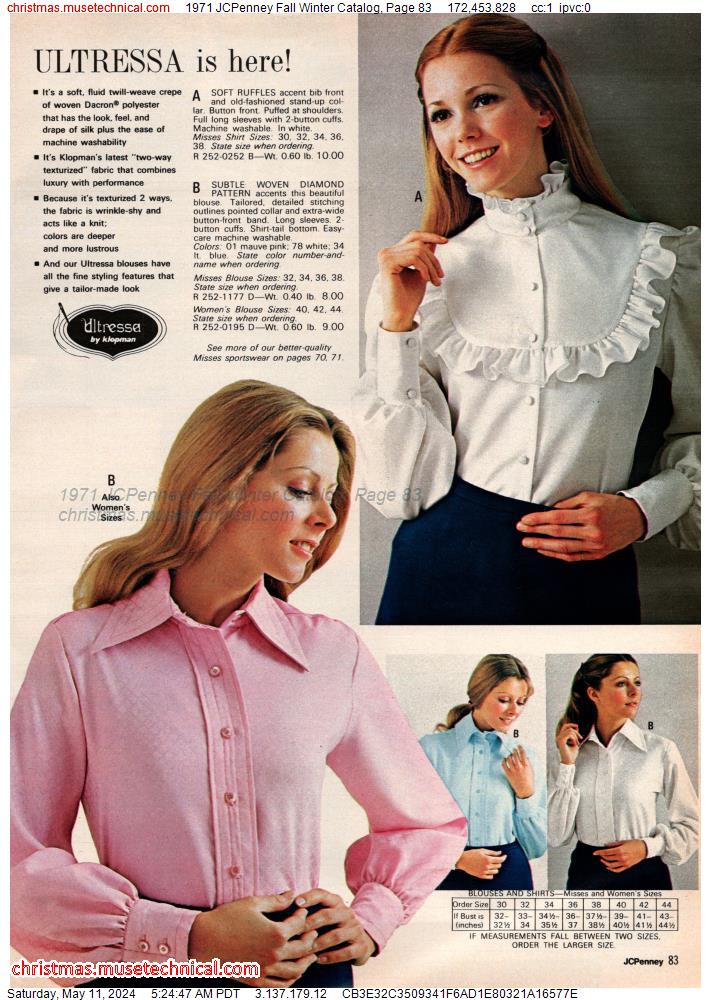 1971 JCPenney Fall Winter Catalog, Page 83