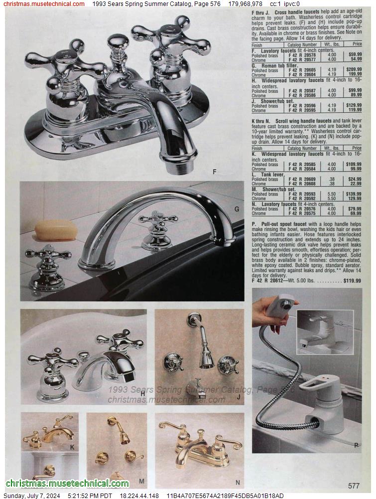 1993 Sears Spring Summer Catalog, Page 576