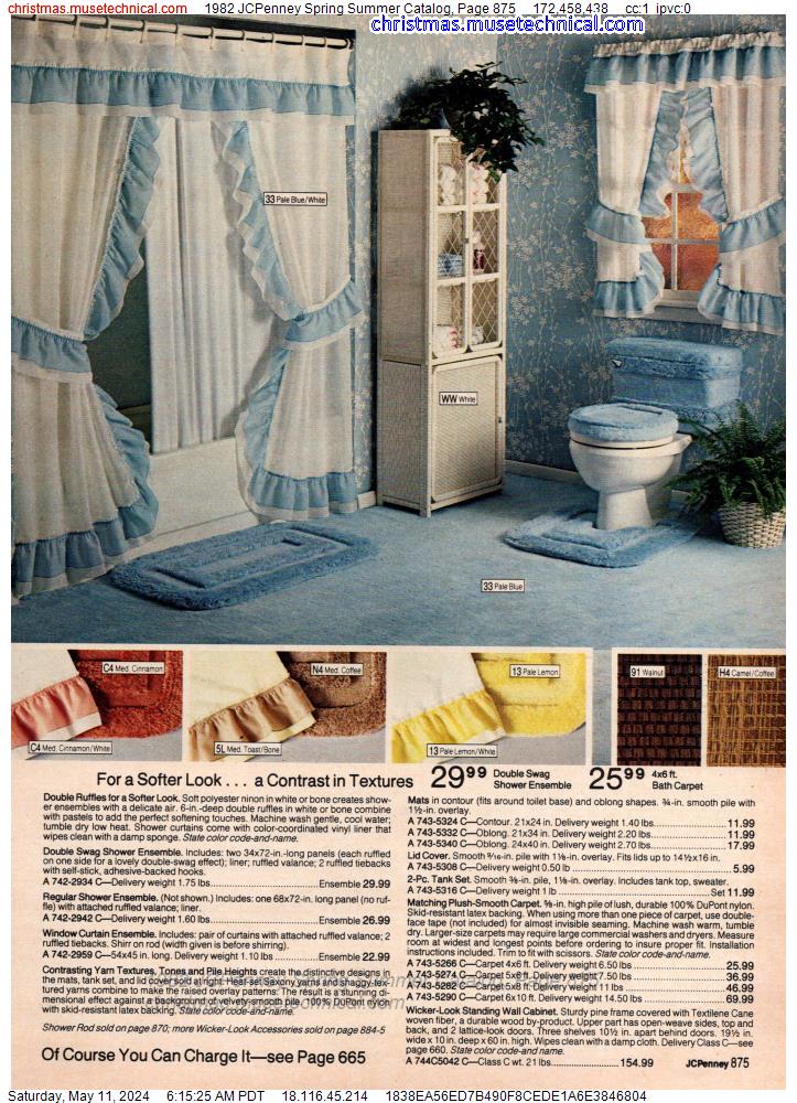 1982 JCPenney Spring Summer Catalog, Page 875