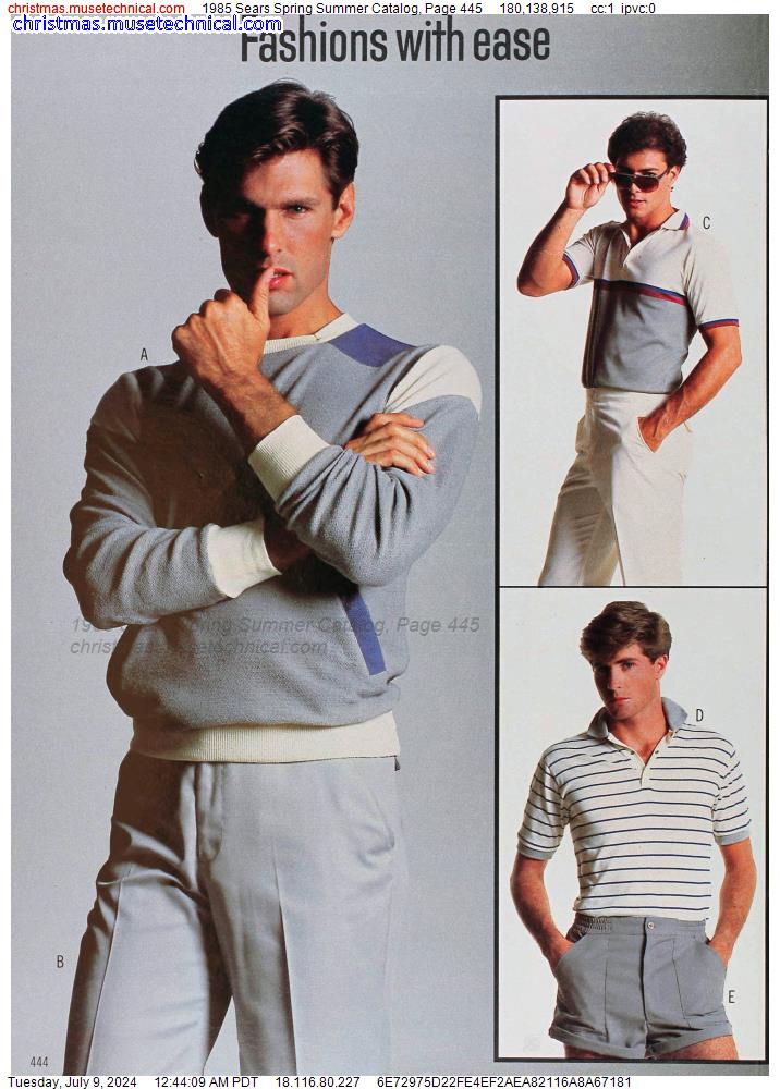 1985 Sears Spring Summer Catalog, Page 445