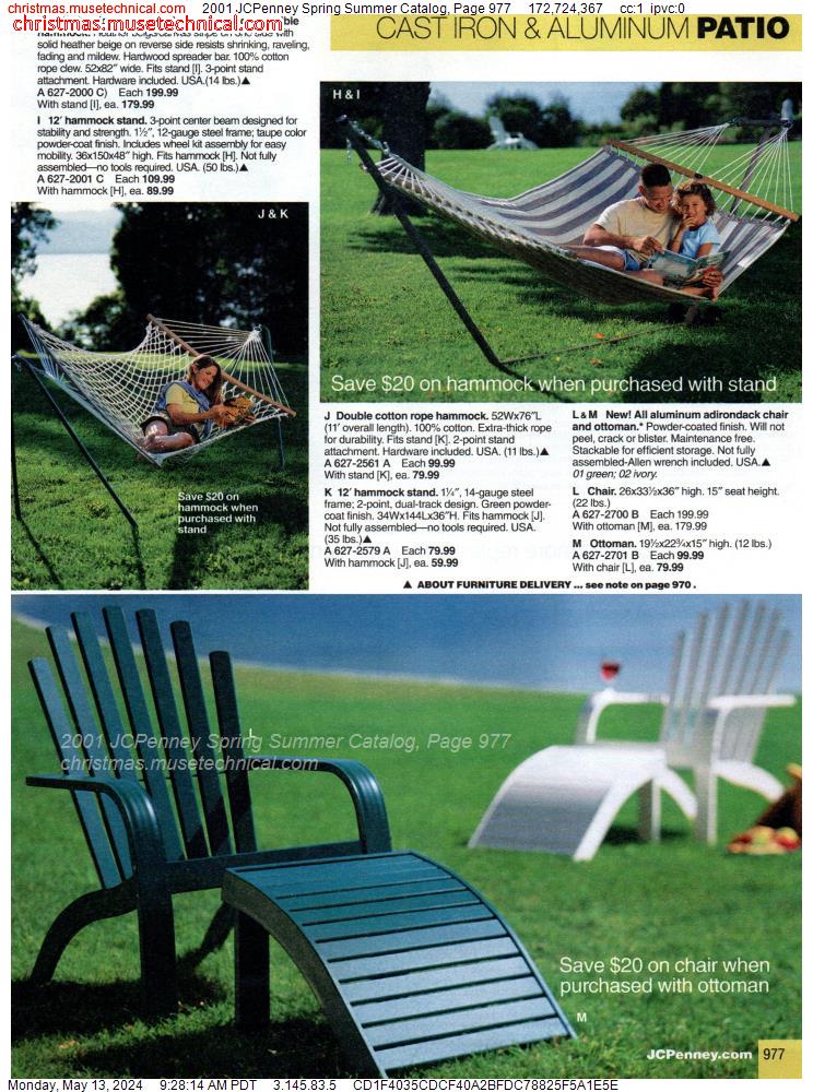 2001 JCPenney Spring Summer Catalog, Page 977