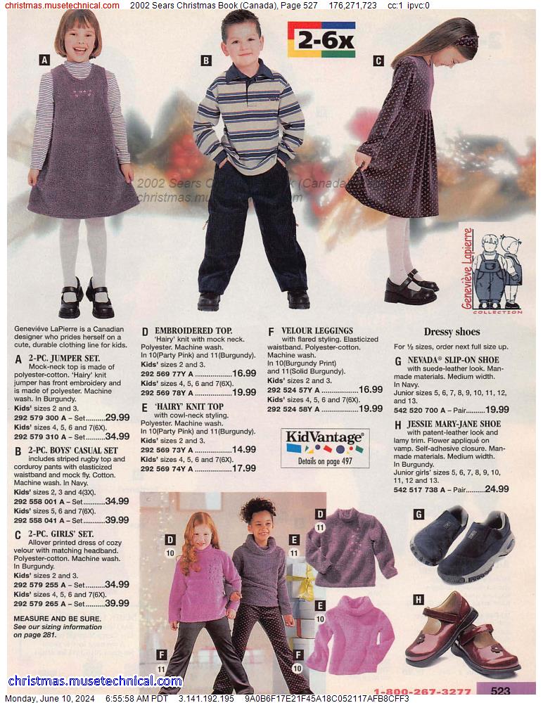 2002 Sears Christmas Book (Canada), Page 527
