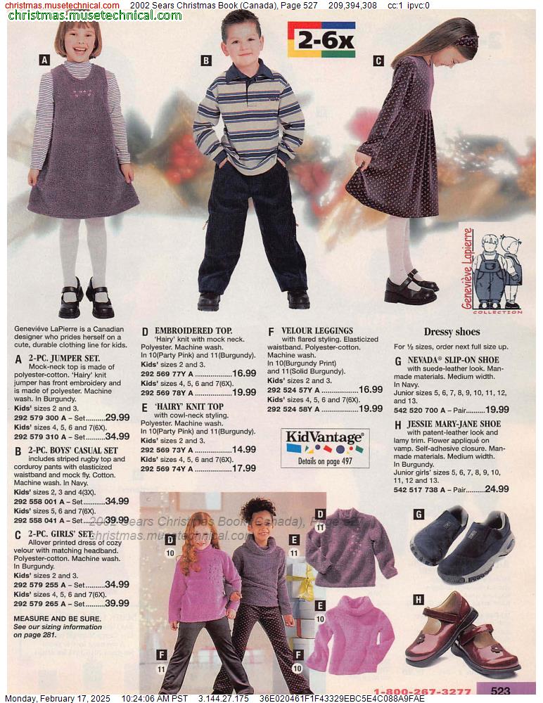 2002 Sears Christmas Book (Canada), Page 527