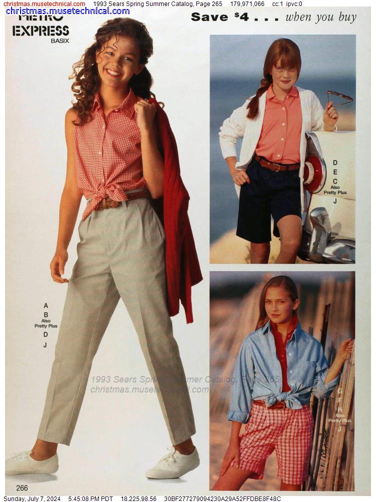 1993 Sears Spring Summer Catalog, Page 265 - Catalogs & Wishbooks