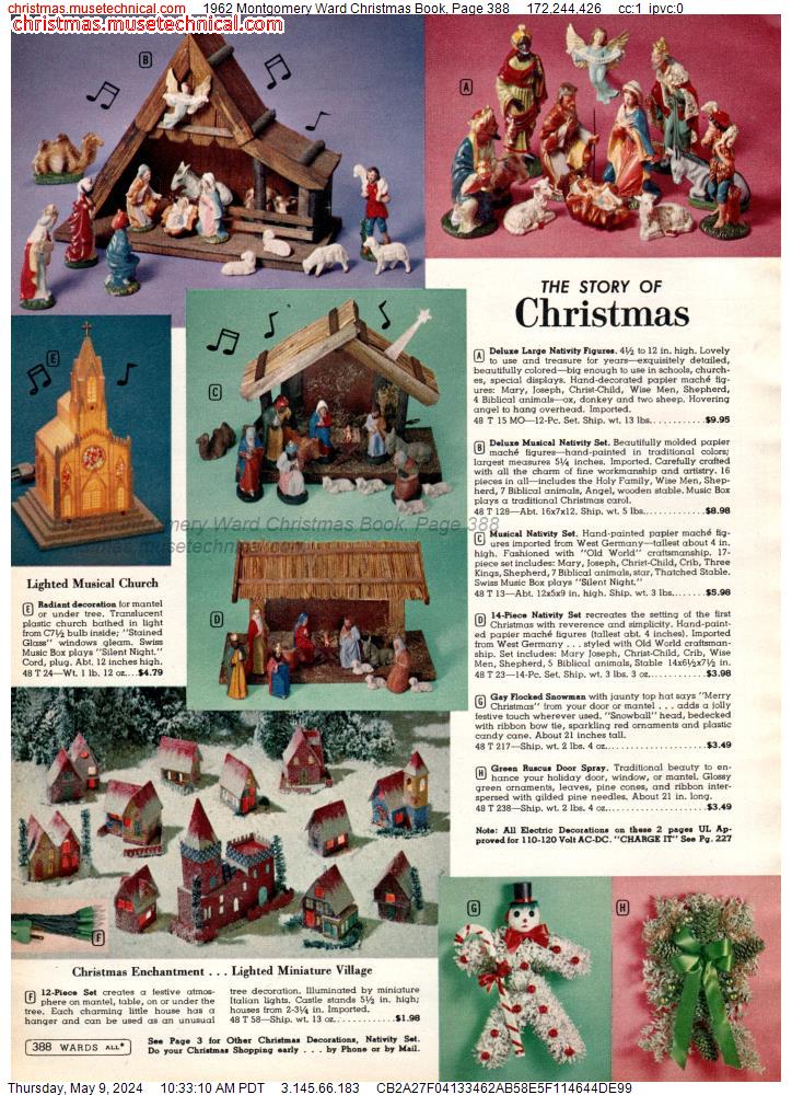 1962 Montgomery Ward Christmas Book, Page 388