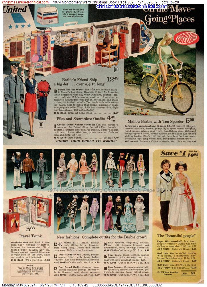 1974 Montgomery Ward Christmas Book, Page 369