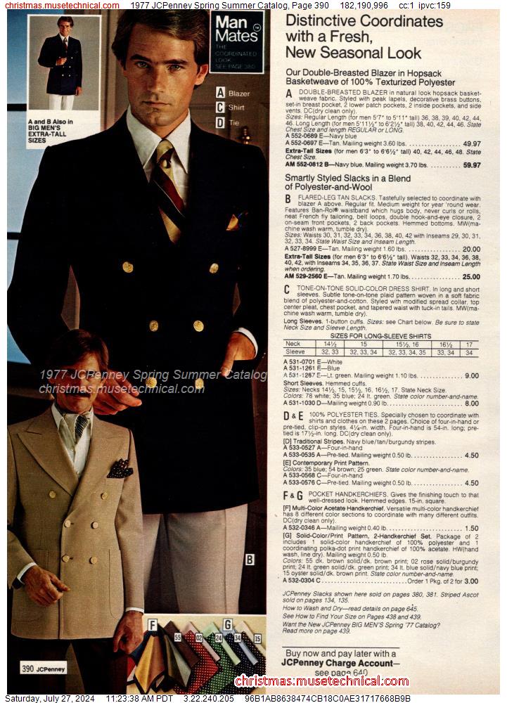 1977 JCPenney Spring Summer Catalog, Page 390