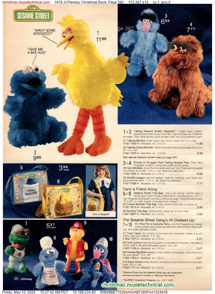 1978 JCPenney Christmas Book, Page 392