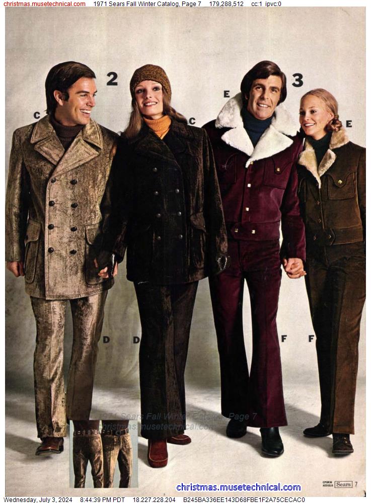 1971 Sears Fall Winter Catalog, Page 7