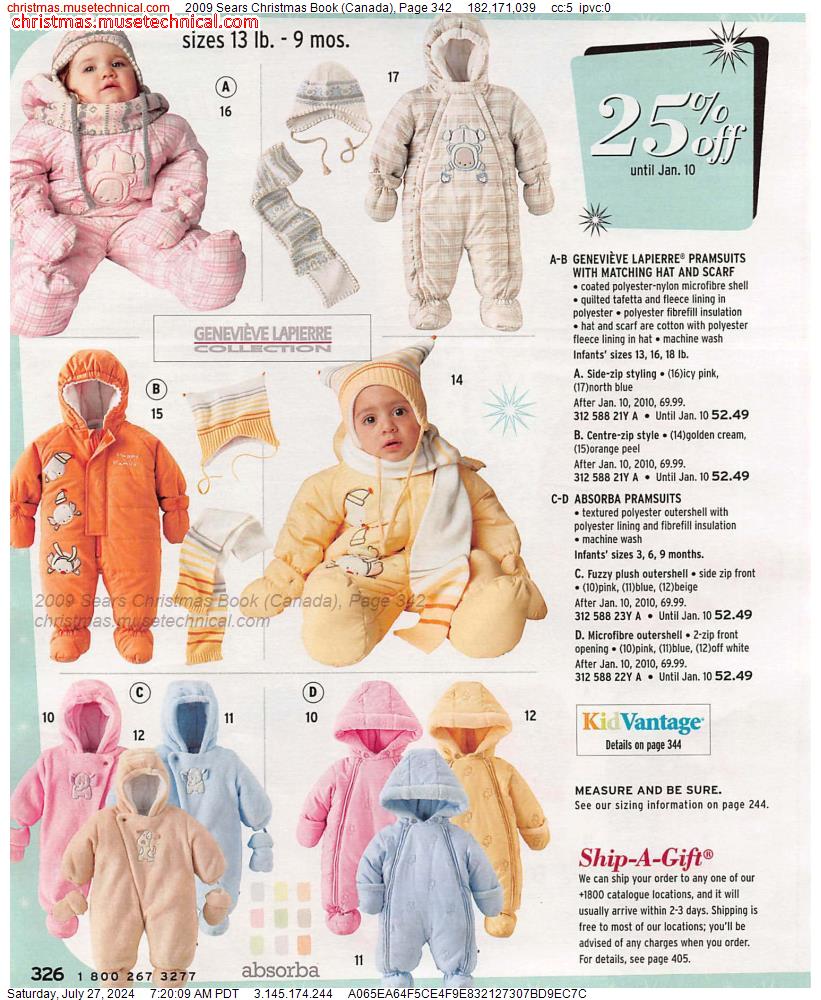 2009 Sears Christmas Book (Canada), Page 342