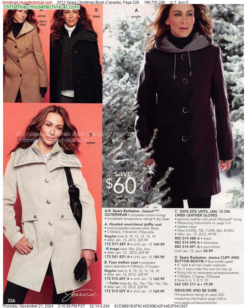 2011 Sears Christmas Book (Canada), Page 226