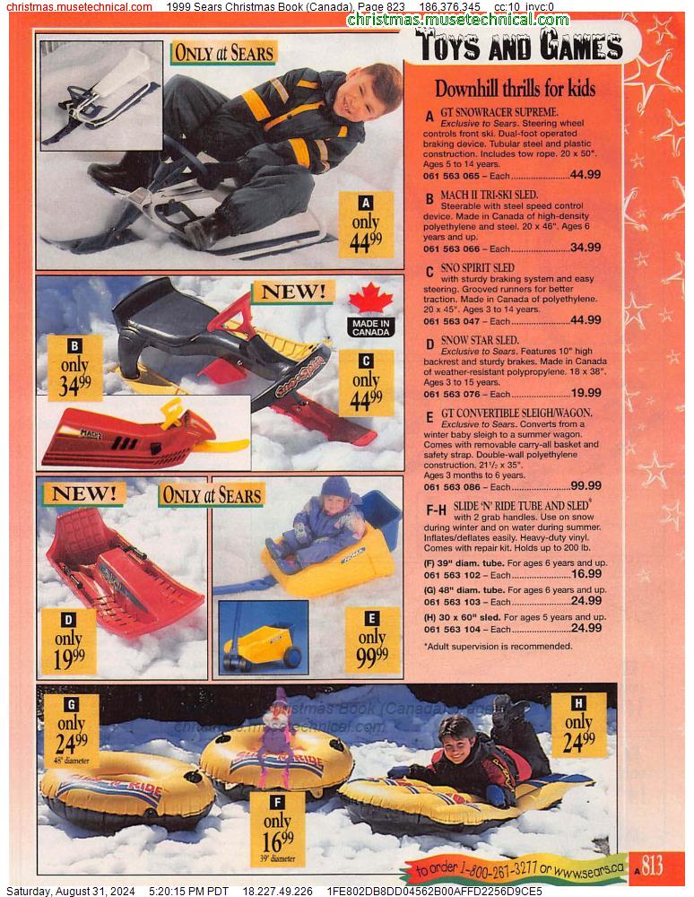 1999 Sears Christmas Book (Canada), Page 823