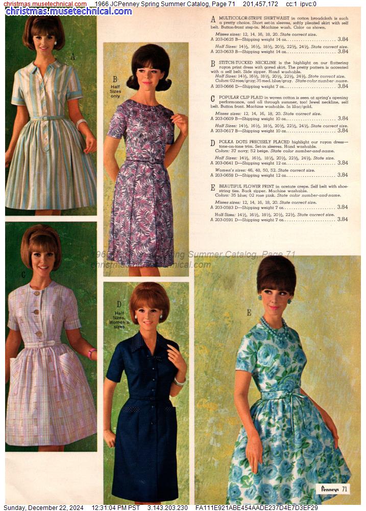 1966 JCPenney Spring Summer Catalog, Page 71