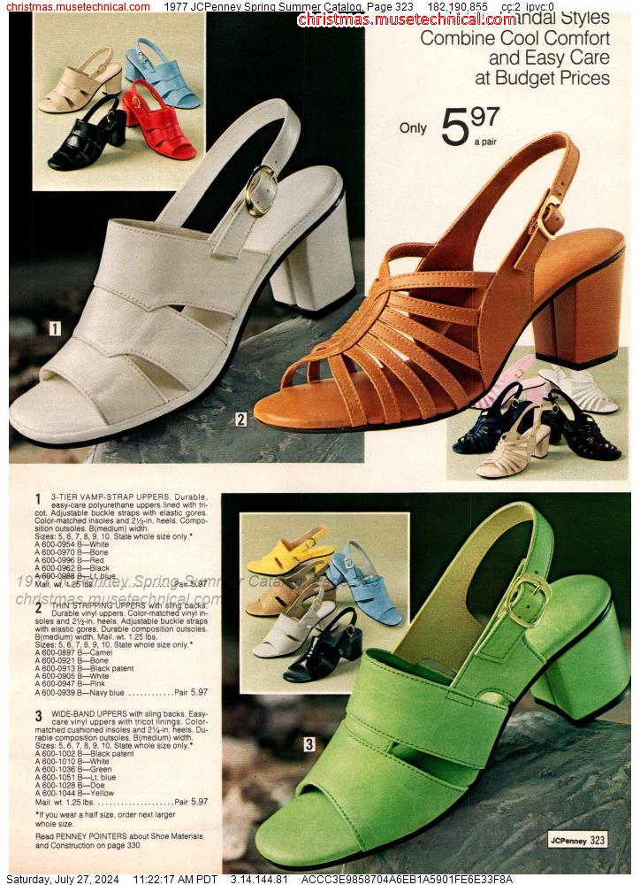 1977 JCPenney Spring Summer Catalog, Page 323