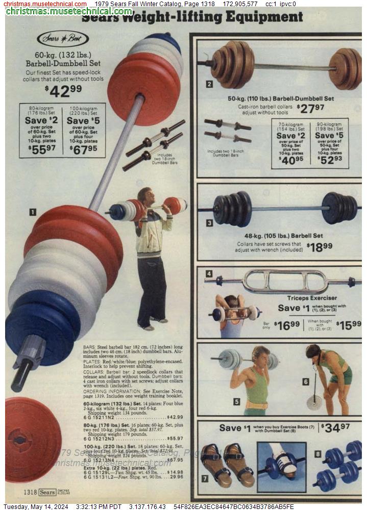 1979 Sears Fall Winter Catalog, Page 1318