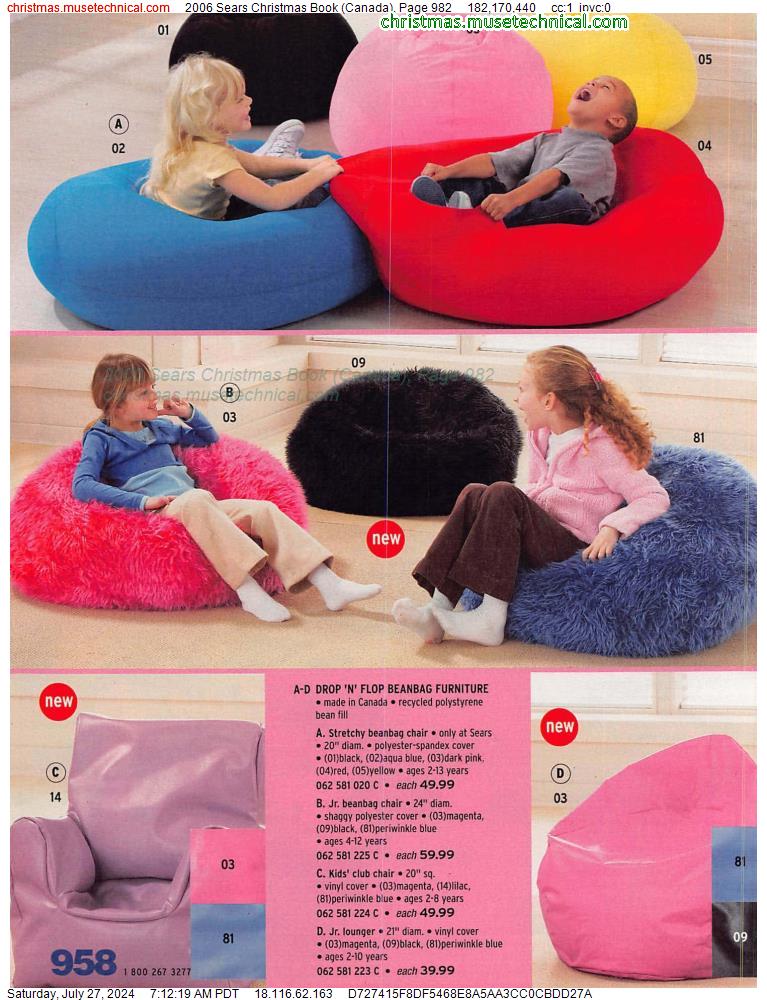 2006 Sears Christmas Book (Canada), Page 982