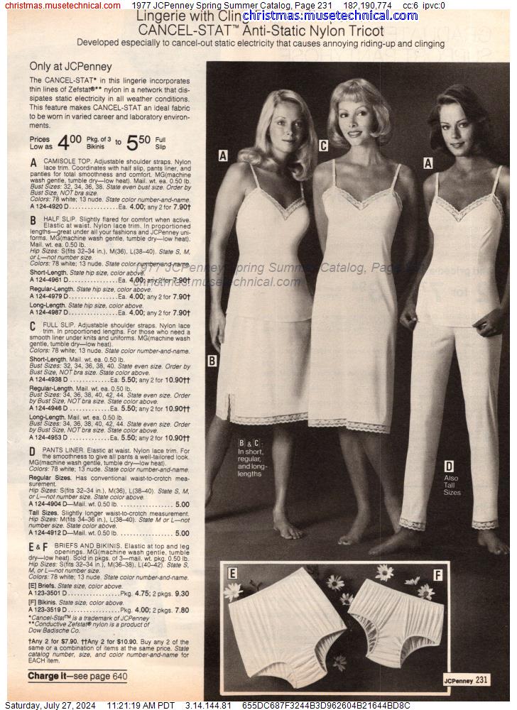 1977 JCPenney Spring Summer Catalog, Page 231