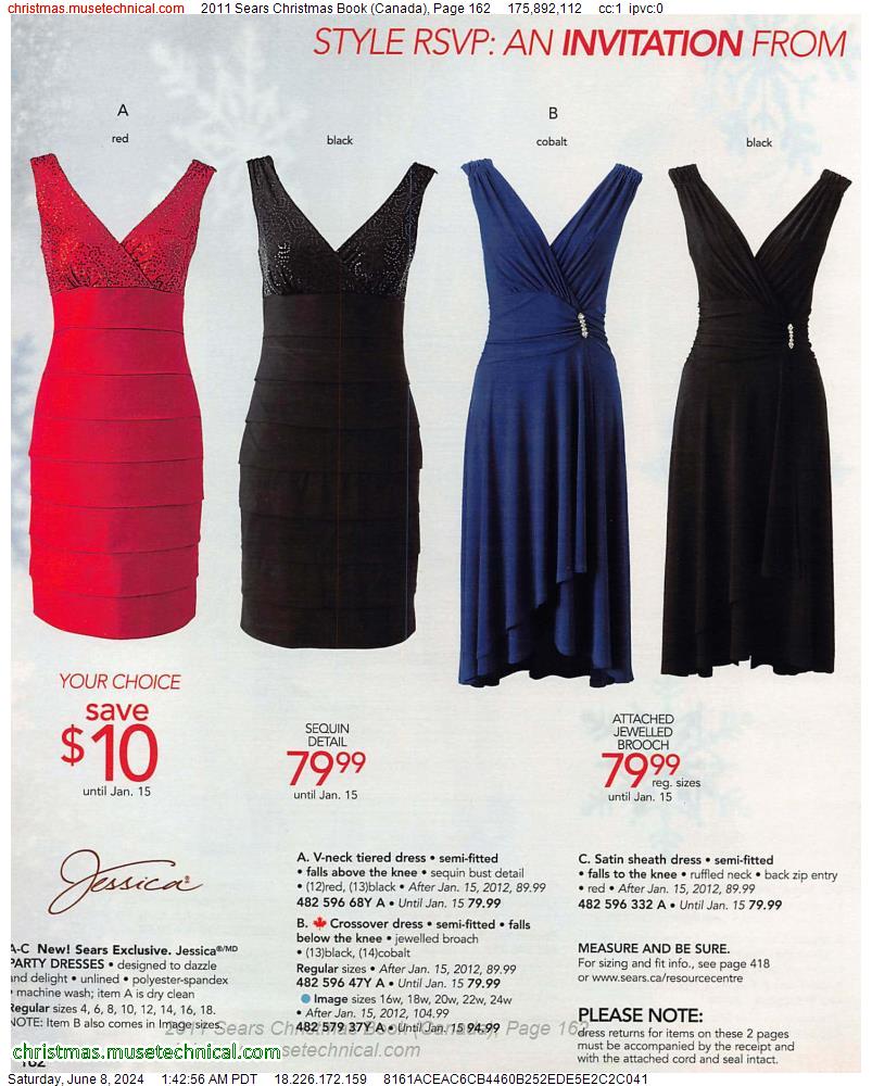 2011 Sears Christmas Book (Canada), Page 162