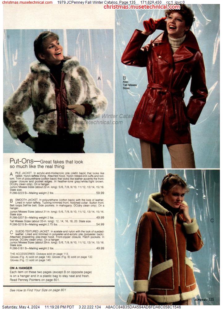 1979 JCPenney Fall Winter Catalog, Page 135