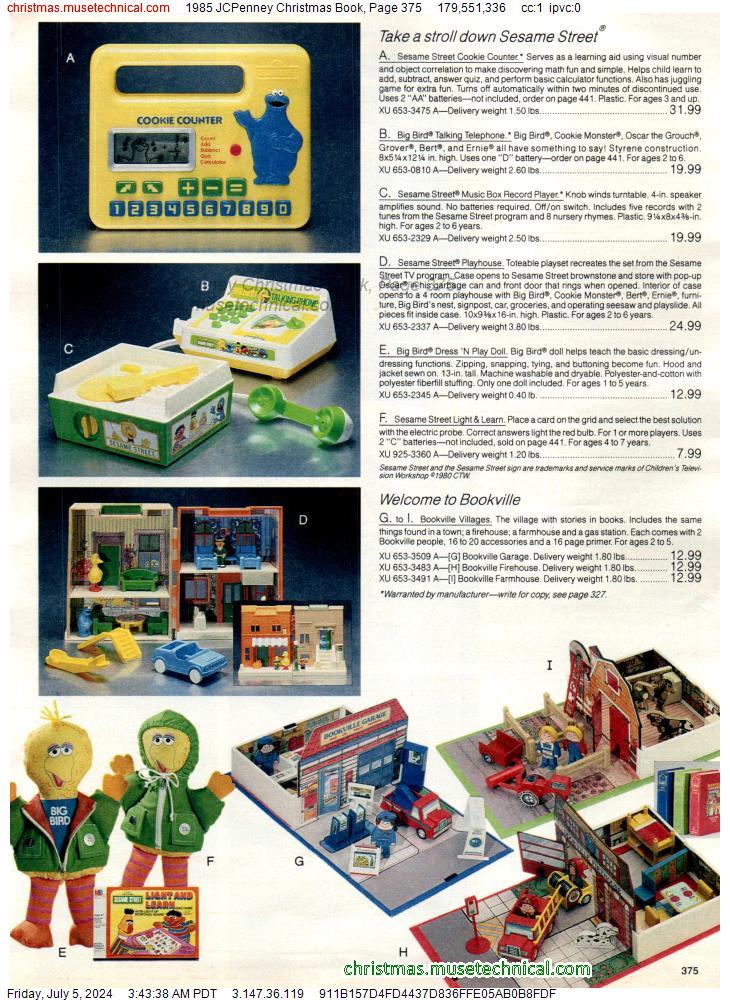 1985 JCPenney Christmas Book, Page 375