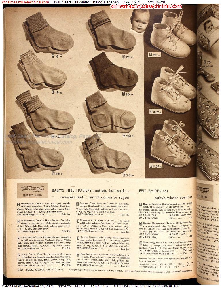 1946 Sears Fall Winter Catalog, Page 282