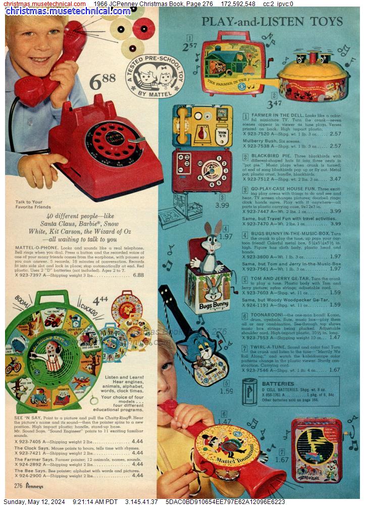 1966 JCPenney Christmas Book, Page 276