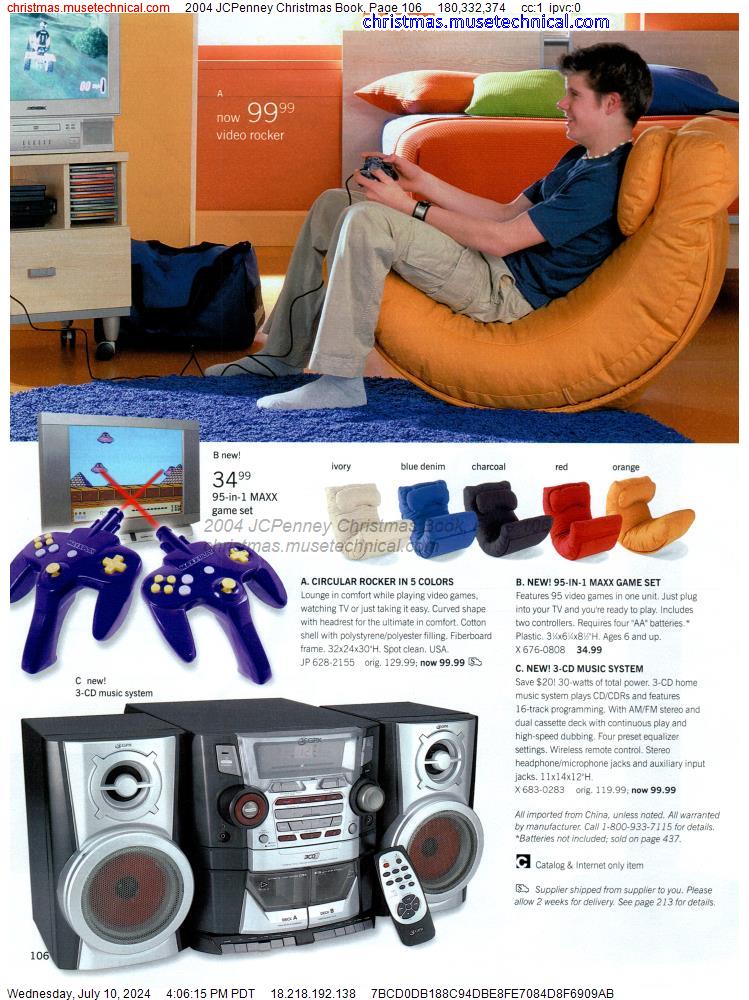 2004 JCPenney Christmas Book, Page 106
