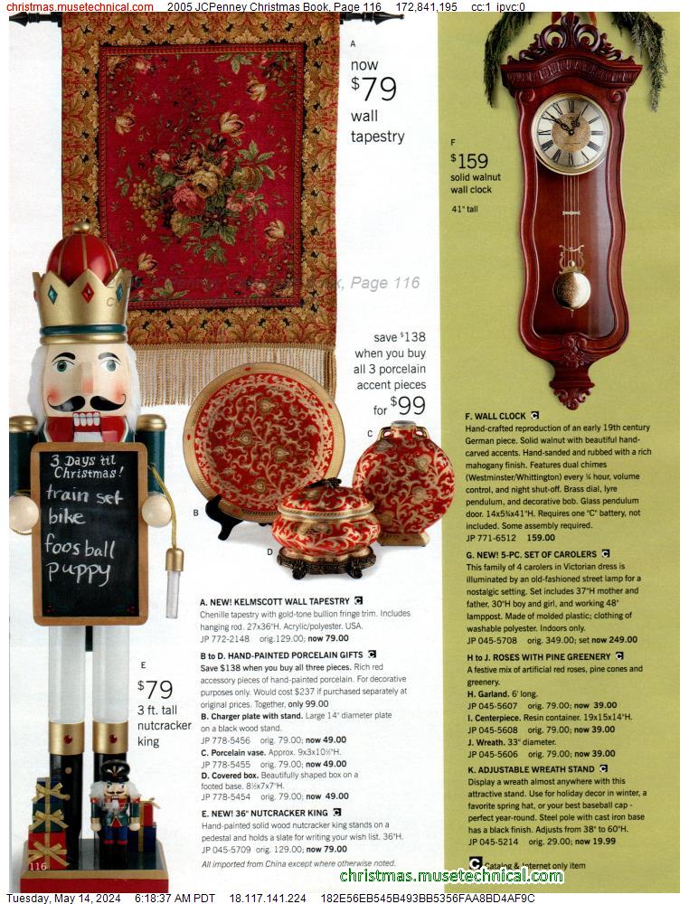 2005 JCPenney Christmas Book, Page 116