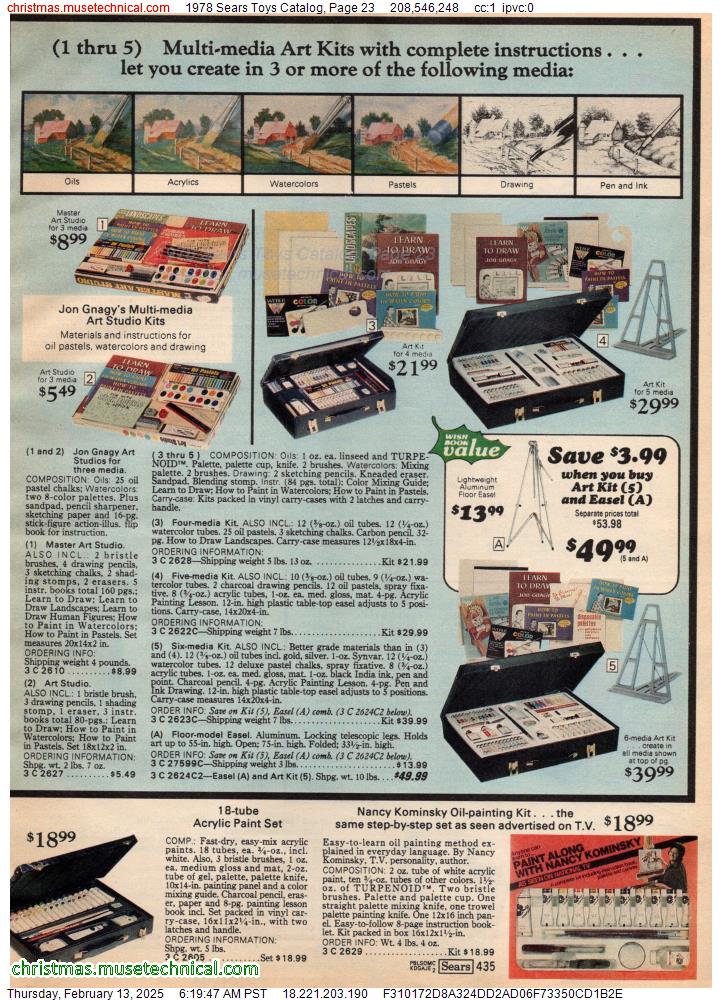 1978 Sears Toys Catalog, Page 23