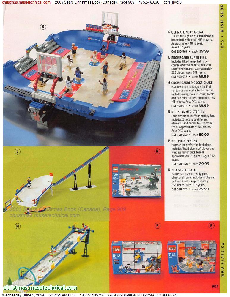 2003 Sears Christmas Book (Canada), Page 909