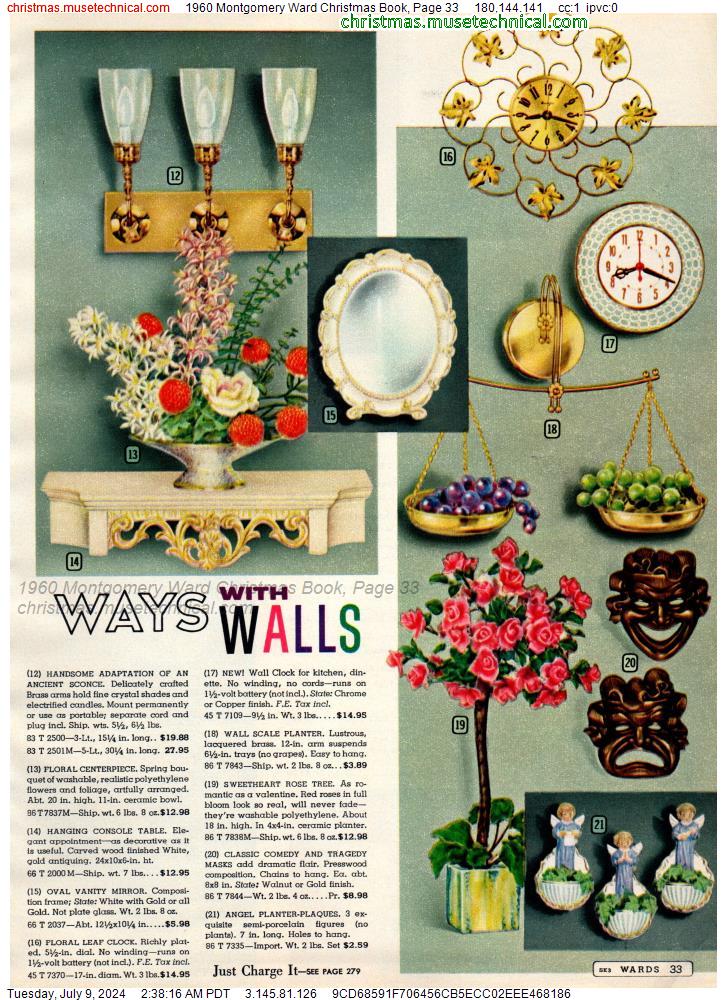 1960 Montgomery Ward Christmas Book, Page 33