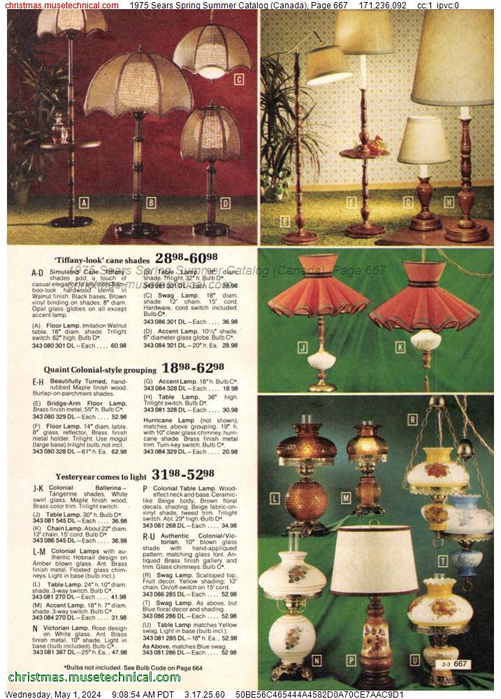1975 Sears Spring Summer Catalog (Canada), Page 667