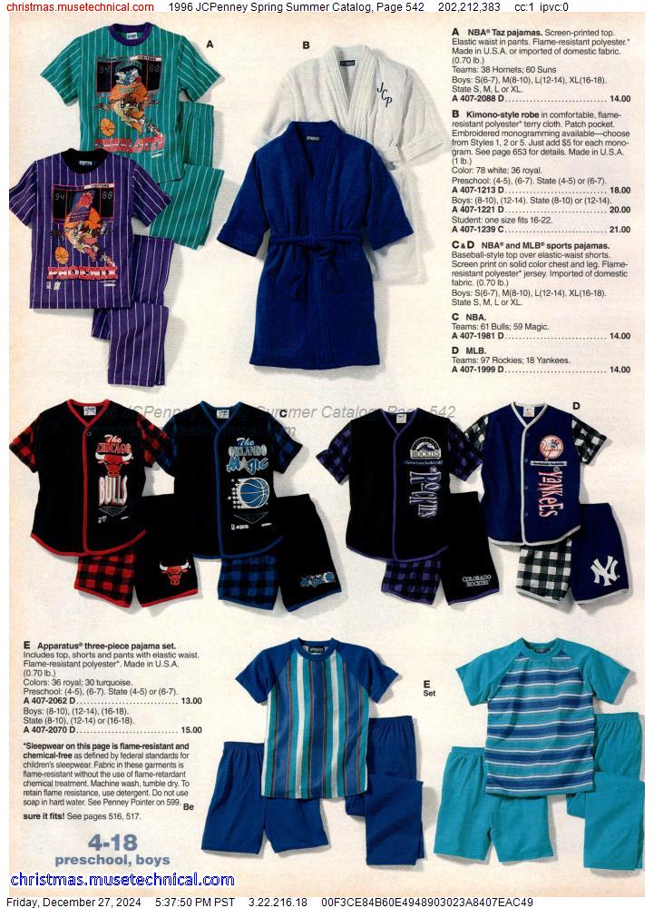 1996 JCPenney Spring Summer Catalog, Page 542