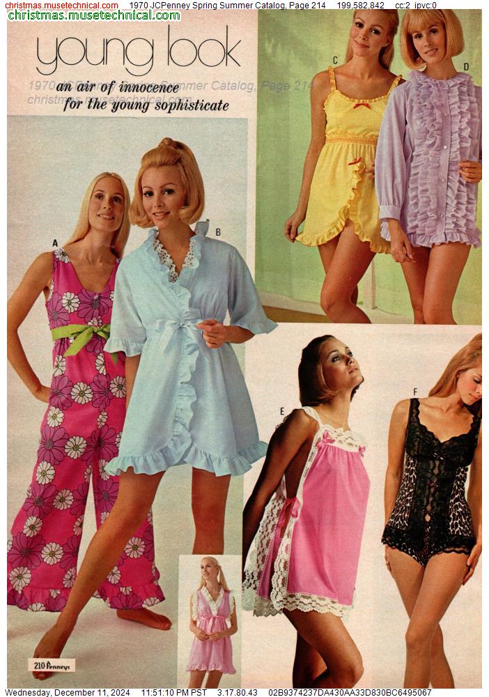 1970 JCPenney Spring Summer Catalog, Page 214