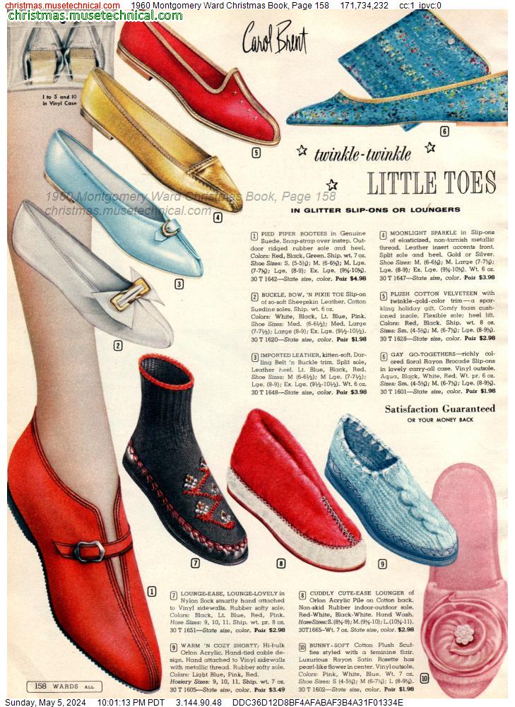 1960 Montgomery Ward Christmas Book, Page 158