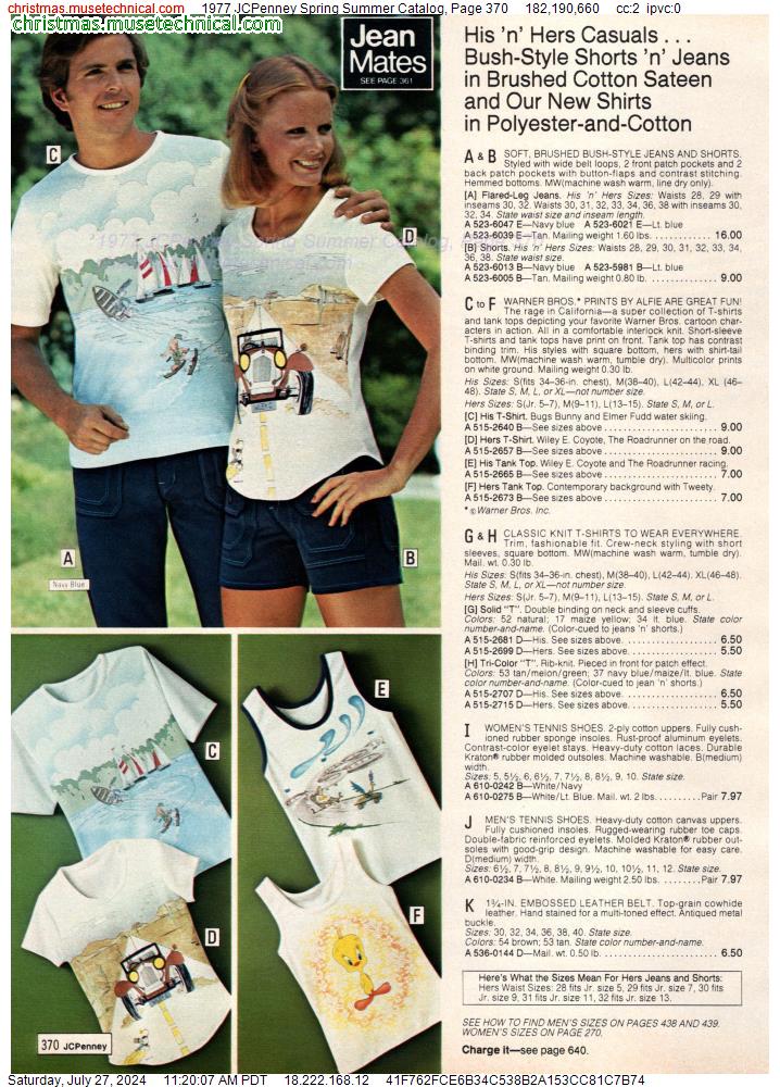 1977 JCPenney Spring Summer Catalog, Page 370