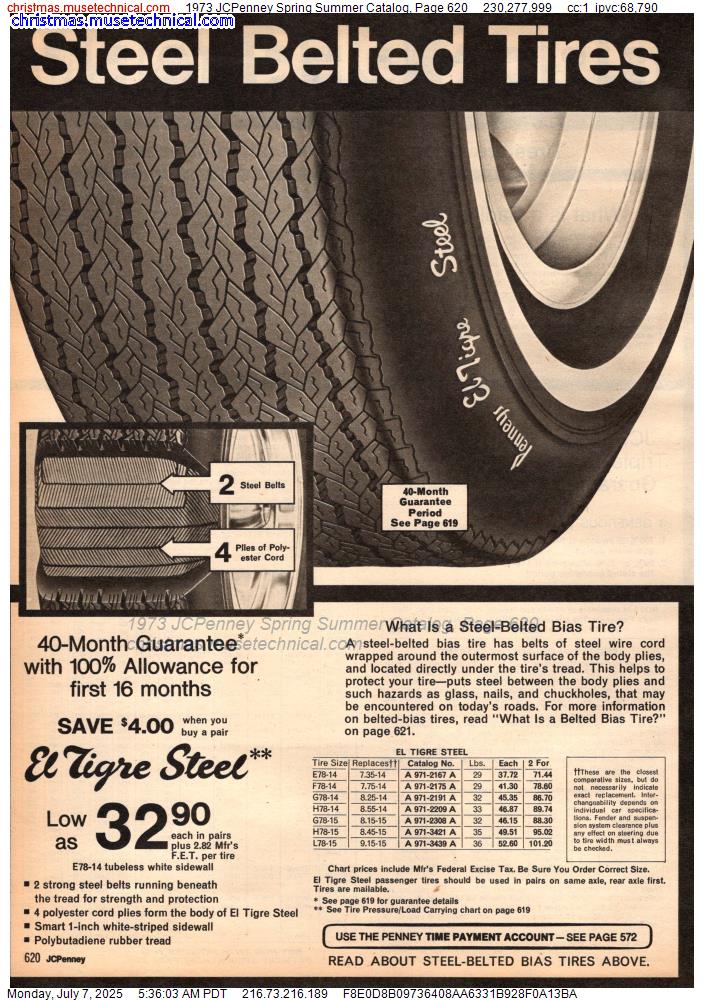 1973 JCPenney Spring Summer Catalog, Page 620