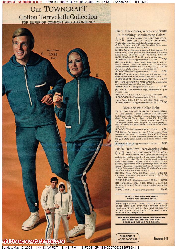 1969 JCPenney Fall Winter Catalog, Page 543