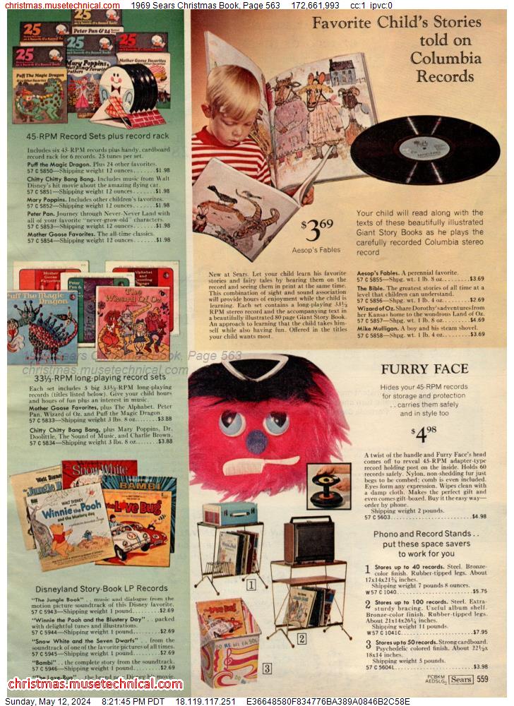 1969 Sears Christmas Book, Page 563