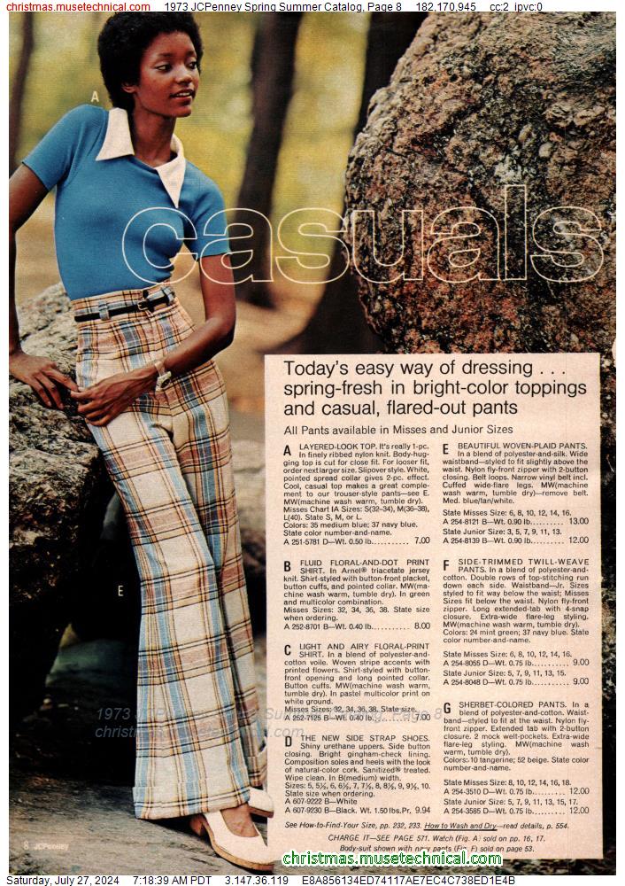 1973 JCPenney Spring Summer Catalog, Page 8