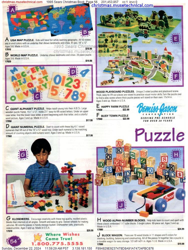 1995 Sears Christmas Book, Page 56