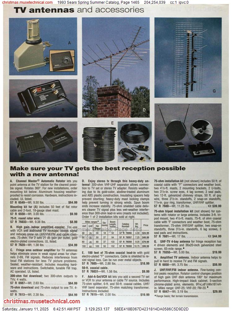 1993 Sears Spring Summer Catalog, Page 1465