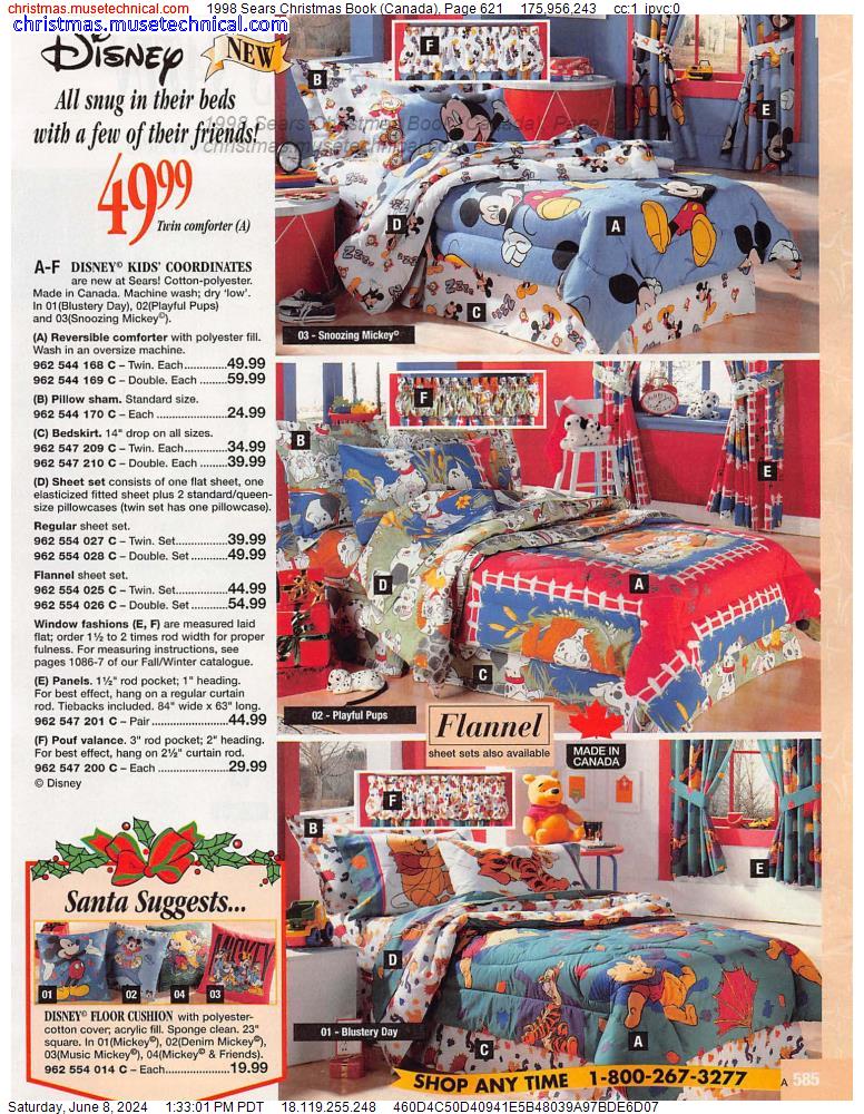 1998 Sears Christmas Book (Canada), Page 621