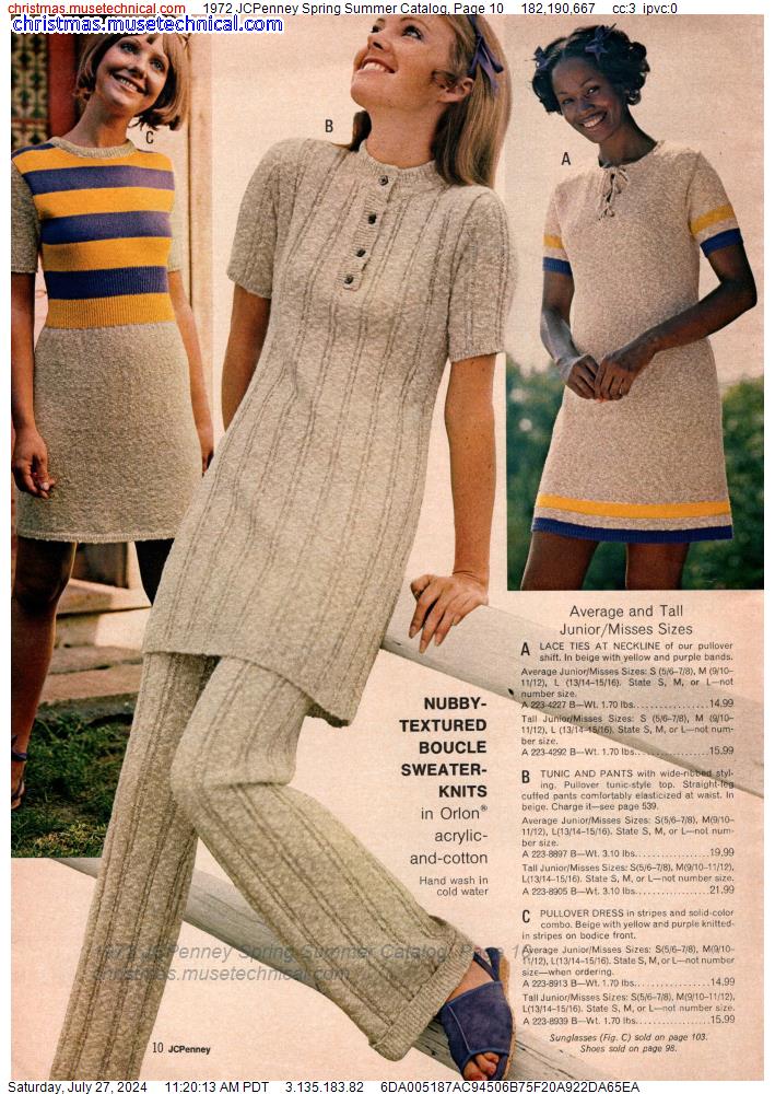 1972 JCPenney Spring Summer Catalog, Page 10